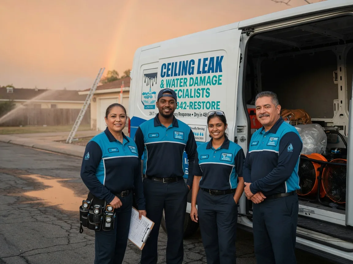Ceiling Leak Cleanup company in Oakwood, VA