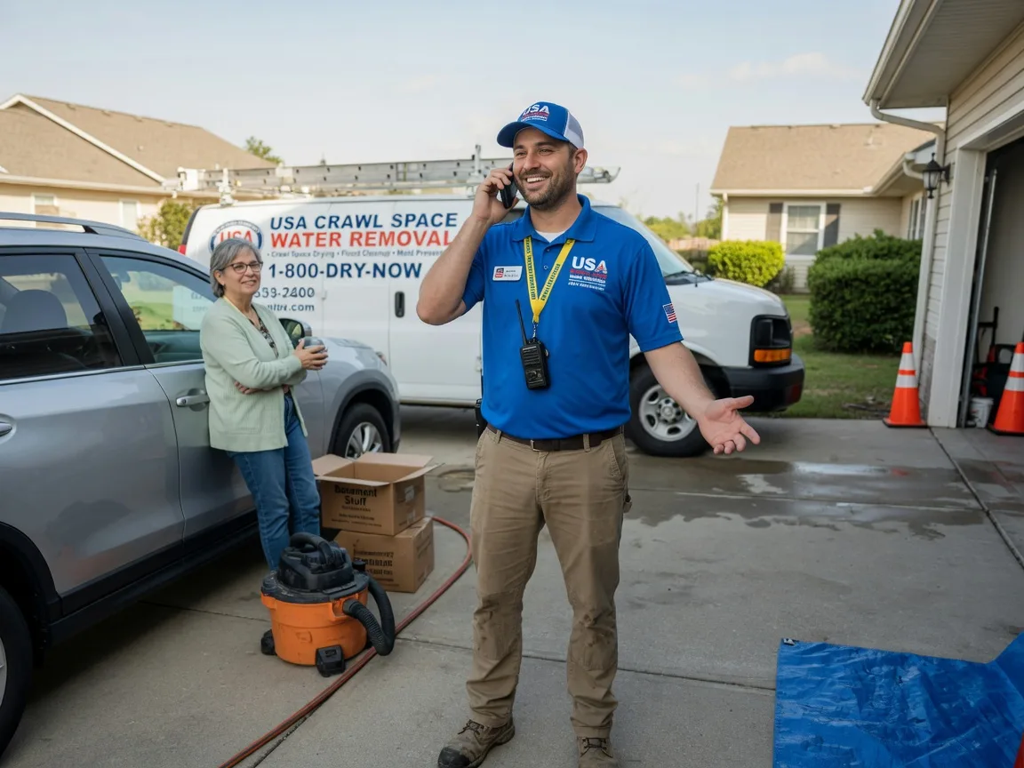 Crawl Space Water Removal Oakwood, VA FAQs